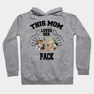 This Mom Love Her Pack Hoodie